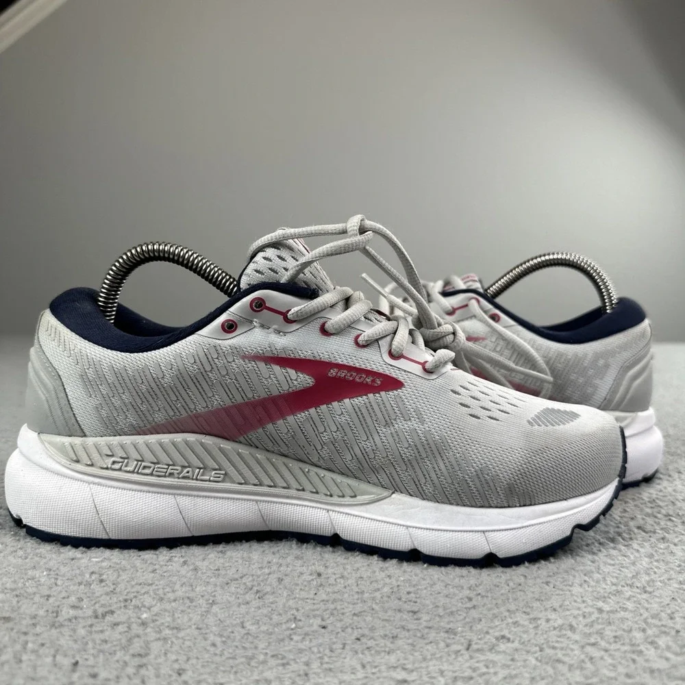 Brooks Addiction GTS 15 Running Shoes Women 9 Extra Wide 2E Grey 1203522E054